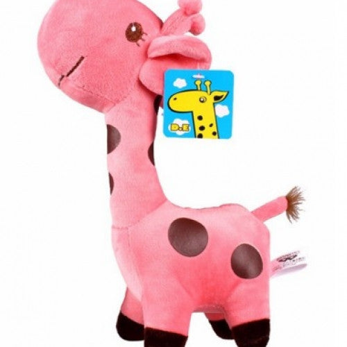 Colorful Plush Cute Giraffe Baby Toy